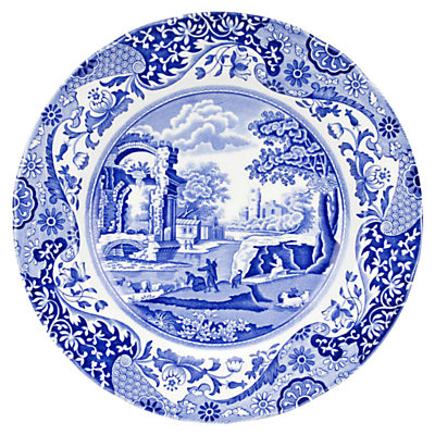 Spode Blue Italian 27cm Dinner Plate, Seconds Spode Blue Italian 27cm Dinner Plate, Seconds